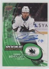 2022 Upper Deck Trilogy Rookie Renditions 43/99 Thomas Bordeleau #RR-20 Auto w4h