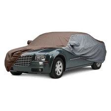 For Geo Metro 95-97 Car Cover WeatherShield HP Two-Tone Taupe Custom Car Cover w