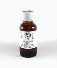 Male Power Formula Tincture, 1 oz - Herbal Vitality Blend Saw Palmetto & Ginseng