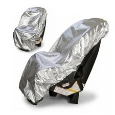 Car Seat Sun Shade Cover, Heat Reflective Protector  Universal Fit, Blocks