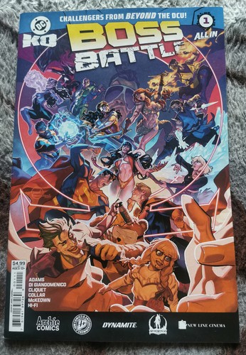 DC KO BOSS BATTLE # 1 NM 2026  SUPERMAN VS HOMELANDER ! RED SONJA ! SUB ZERO !