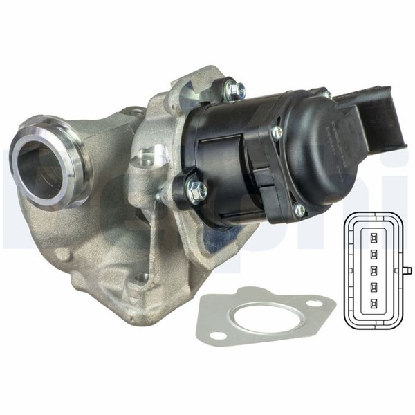 AGR Ventil Delphi EG10401-12B1 FüR Ford Mazda CitroËN Volvo Peugeot Suzuki C2 1-image