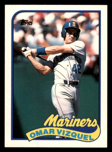 1989 Topps Traded #122T Omar Vizquel Rookie RC