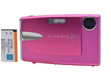 FUJIFILM FinePix Z20fd Pink 10.0MP 3x Optical Zoom Digital Camera Used