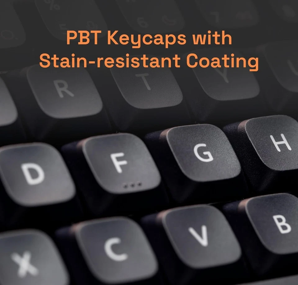 Magi65 Low Profile Ultra Slim Wireless Mechanical Keyboard for Creamy Typing - Image 3 of 4