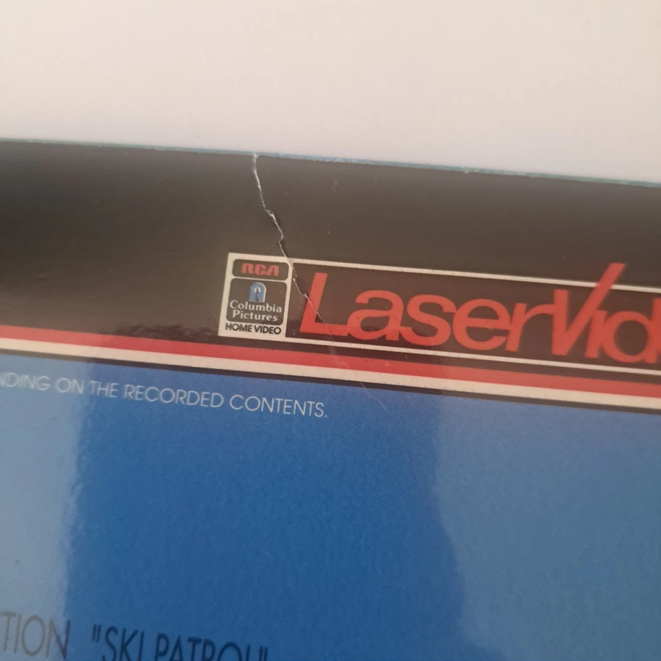 SKI PATROL Laserdisc RARE  find. CULT Police Academy creator 1990 COMEDY Foto 3 de 4