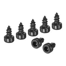 100-Pack Hex Socket Head Cap Self-Tapping Screw, M2x4mm Stainless Steel Screw