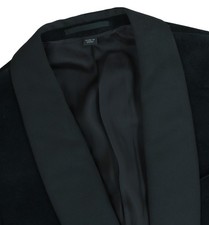 Men's 36 S J Crew Ludlow Velour 100 Cotton Shawl Collar Slim Fit Tuxedo Jacket