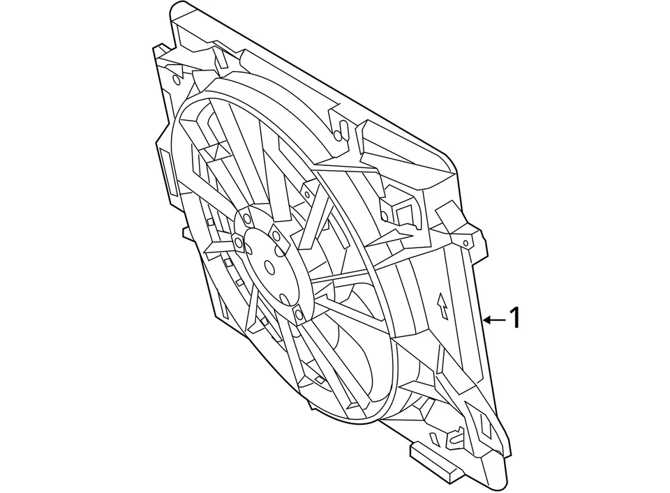 (LOCAL PICKUP ONLY) Radiator Fan Motor Front Fits 08-20 CARAVAN 1963010 - Imagem 4 de 4