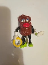 1988 The California Raisins Tambourine Girl, PVC Figure-Vintage
