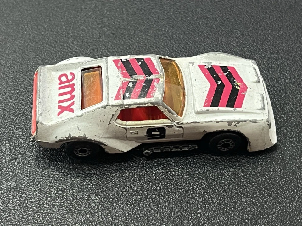 Vintage 1983 Matchbox AMX Pro-Stocker Silver Macau - Image 4 of 4