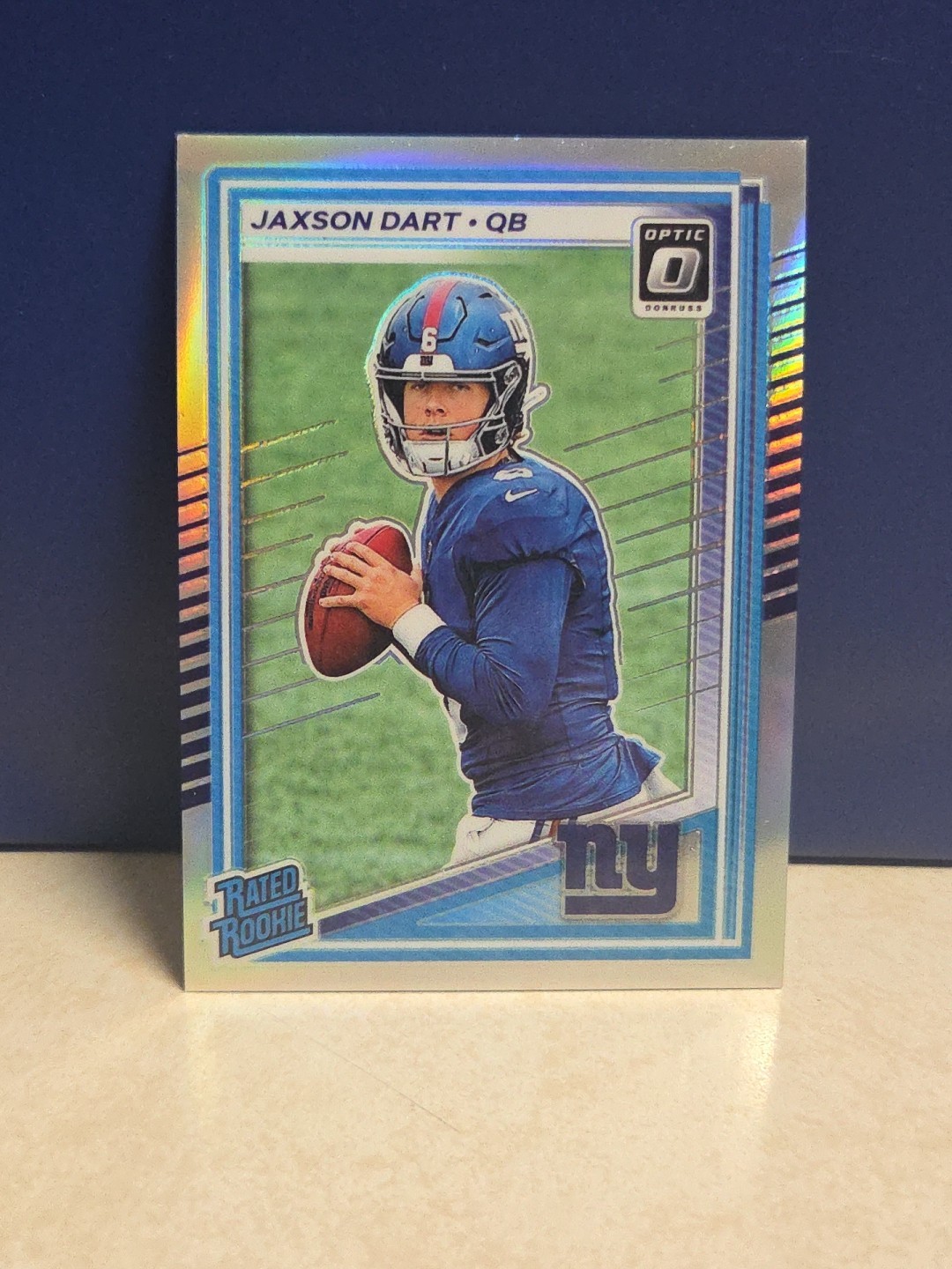 2025 Panini Donruss Optic - Rated Rookie Jaxson Dart #273 Holo Prizm (RC)
