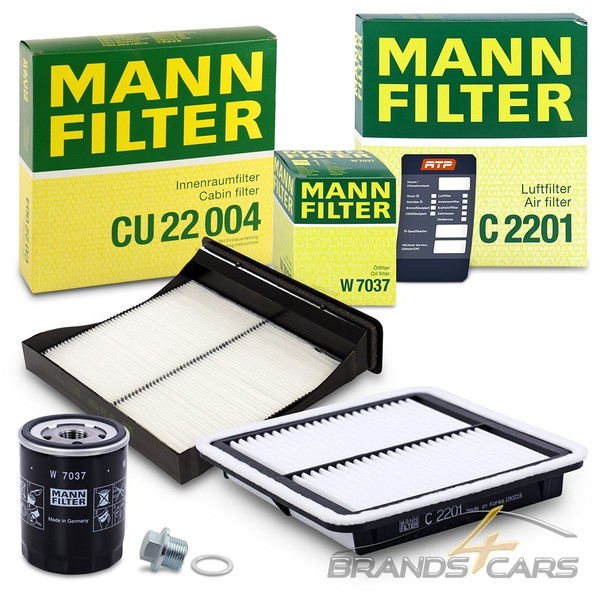Mann-Filter Inspektionspaket Filtersatz A FÜR Subaru Impreza 2.0 D 09- XV 2.0 D-image