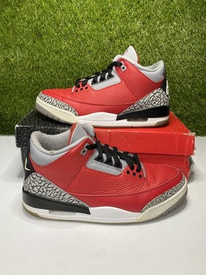 Air Jordan 3 Unite Retro SE Size 8.5 Mens Red Black Sneakers 2020 CK5692-600