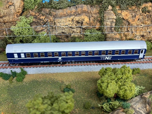 FS CARROZZA LETTI TIPO T2S 61 83 75-71 488-7 WLABm EPOCA V NEW