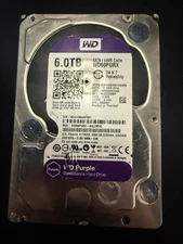 Western Digital Purple WD60PURZ 6TB NOT TESTED