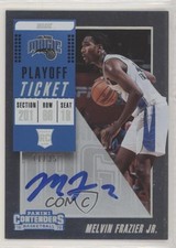 2018 Panini Contenders Variation Playoff Ticket 11/35 Melvin Frazier Jr Auto 3b3
