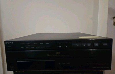 Sony CDP-C312M Player 5 Disc Multi CD Changer NO REMOTE