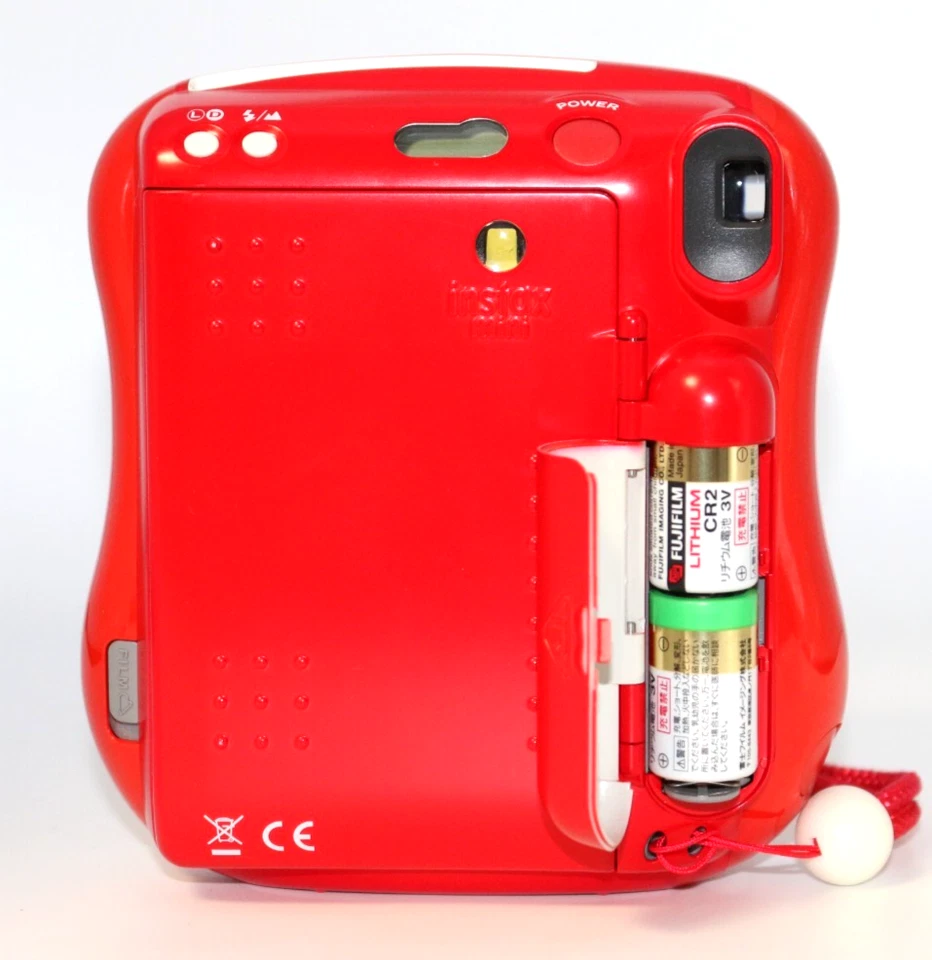 [Only 5,000 Made] FUJIFILM Instax Mini 25 Red – Japan Exclusive Limited Edition - Image 3 of 4