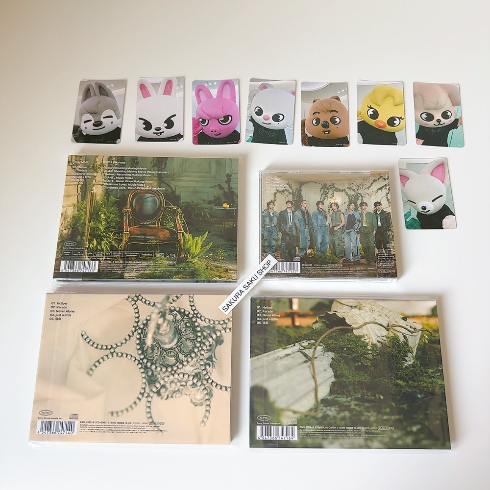 Stray Kids Hollow CD 4 Set LTD A+B+Standard+Limited Time