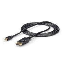Image of StarTech.com 10ft Mini DisplayPort to DisplayPort Cable - M/M - mDP to DP 1.2 Ad