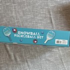The Original Fun Workshop Snowball Pickleball Set Light Up LED, 2 Paddles — photo 3