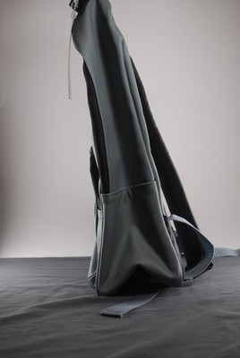 Calvin Klein Fragrance Blue Grey Backpack new calvin klein fragrances backpack gray blue | eBay main image 4