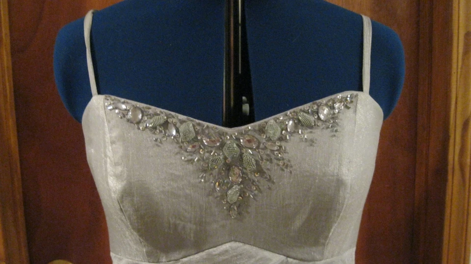 Vestido formal para mujer talla 10 perfecto para graduación - Vestido de madre de la novia etc. Foto 3 de 4