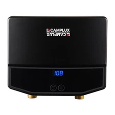 Camplux Tankless Water Heater 3.5kW 120V Electric Point-of-Use Hot Water Systerm