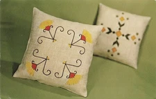 National Handcraft Institute StitchCraft Kit Des Moines Iowa 1960s Postcard