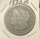 1878-CC Morgan Dollar VERY GOOD Carson City Silver Dollar