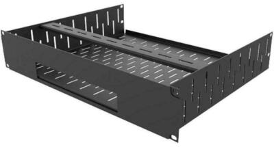 19'' Sky Q Mini Box Rack Regal mit Frontplatte, 2 HE - PENN ELCOM