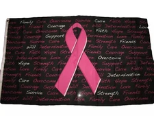 Breast Cancer  Official 3'X5' Flag ROUGH TEX® 100D