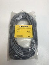 Turck RK 4.6T-10 Actuator & Sensor Cable, M12 6-Pin Female to Leads, 10m, 75V/4A