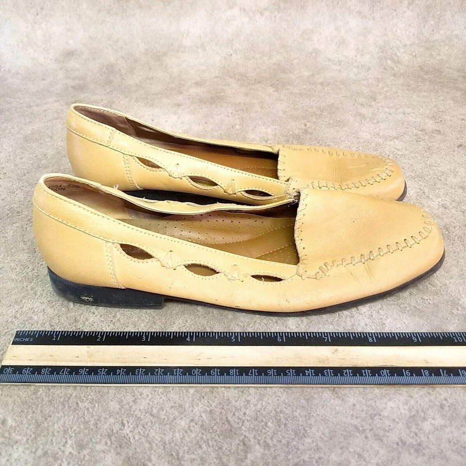 Mocasines sin cordones Laura Scott para mujer Eldon talla 7,5 marrón Foto 4 de 4