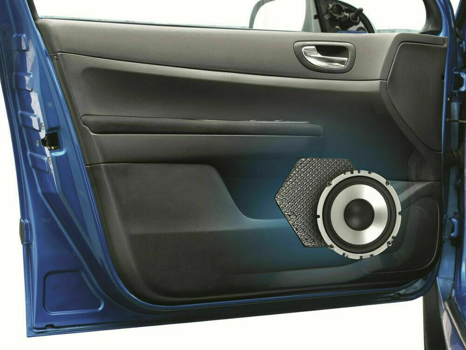 STP Crystal Bass Booster Panneau D'Isolation, Hexagonal 2pz 190x220x15mm - Photo 2/2