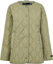 Kangol Womens Quilted Jacket - Sage - 16 (xl)
