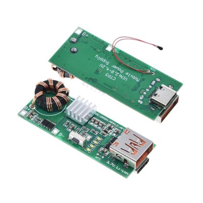QC4.0 QC3.0 PD USB Quick Charge Board 3.7V to 5V 9V 4.5A 18W Boost Mobile Power