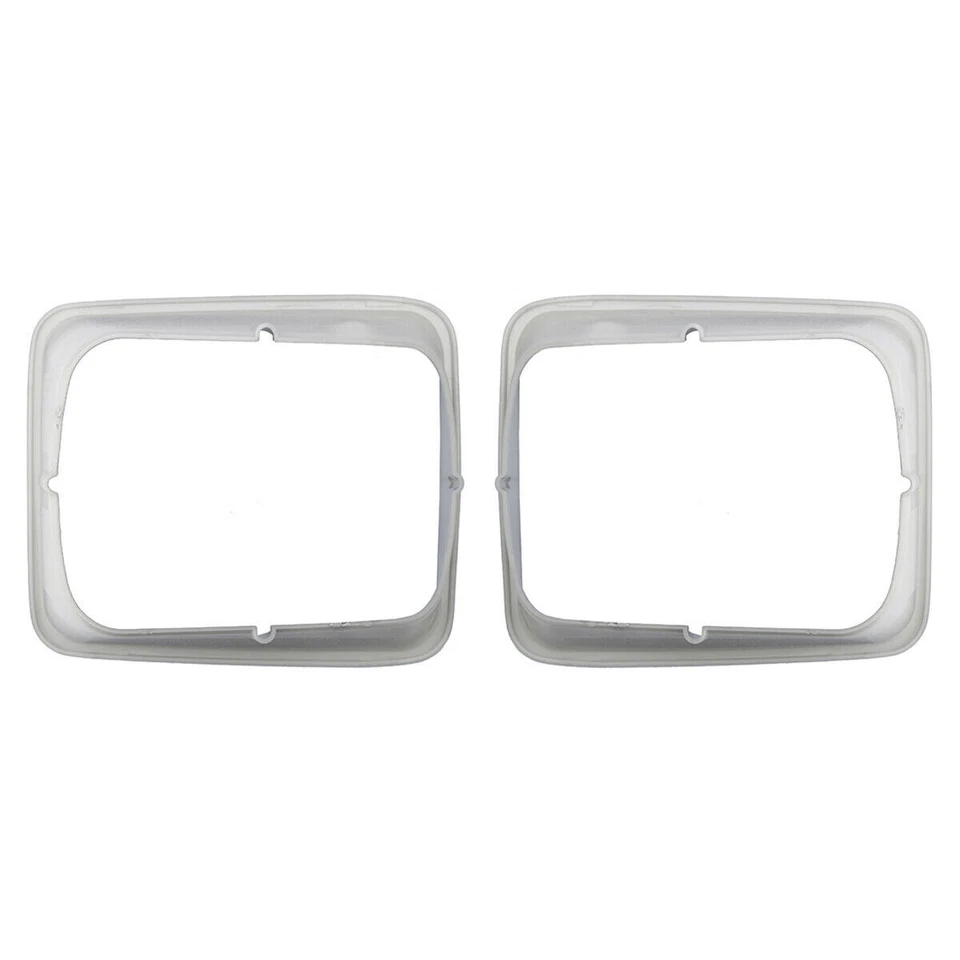 Par de biseles de faros para Freightliner FL50 FL60 FL70 FL80 FL106 LH+RH 1995-2005 Foto 3 de 4