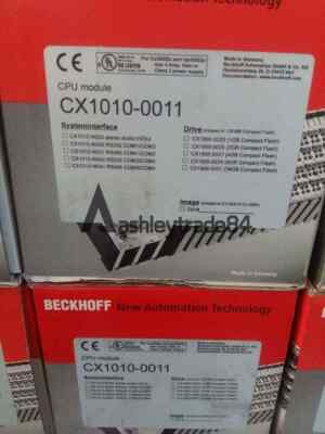 1PCS BECKHOFF CX1010-0011 CPU Modules New