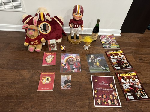 Peluche ours Washington Redskins 2000 8 jouer football