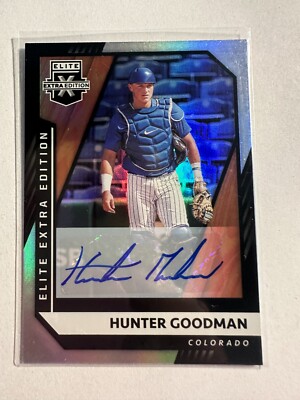 K127,696 - 2021 Elite Extra Edition Signatures #109 Hunter Goodman Auto