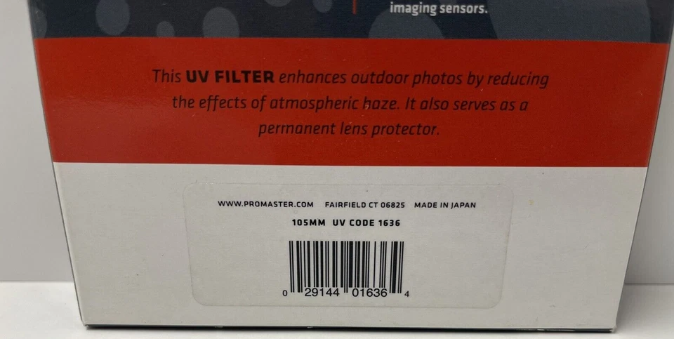 Pro Master Professional Filter Digital HGX With Repellamax 105mm UV Code 1636 - Image 3 of 4