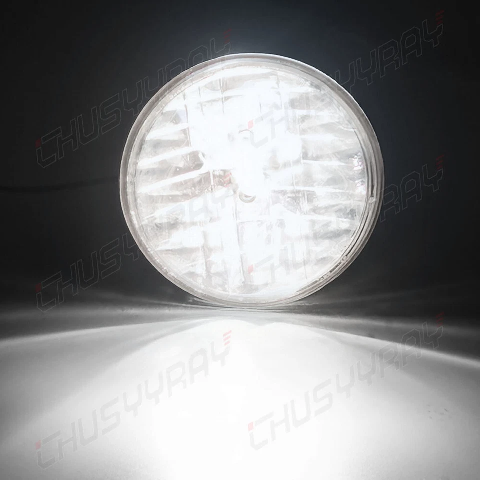 Faros LED redondos proyectores 4 piezas dot 5-3/4" 5,75" para Chevy Biscayne 1962-1972 Foto 3 de 4