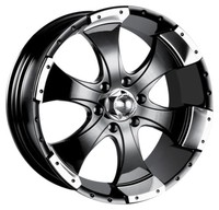 One 15x6 Ion Trailer 136 6x139.7 0 Black Machined Lip Wheel Rim on sale One 15x6 Ion Trailer 136 6x139.7 0 Black Machined Lip Wheel Rim on sale