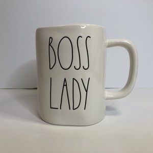 rae dunn boss lady mug
