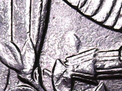 1996 p Washington Quarter Spitting Eagle + Speared Eagle + 4 Die Cracks. US Mint - Picture 13 of 24