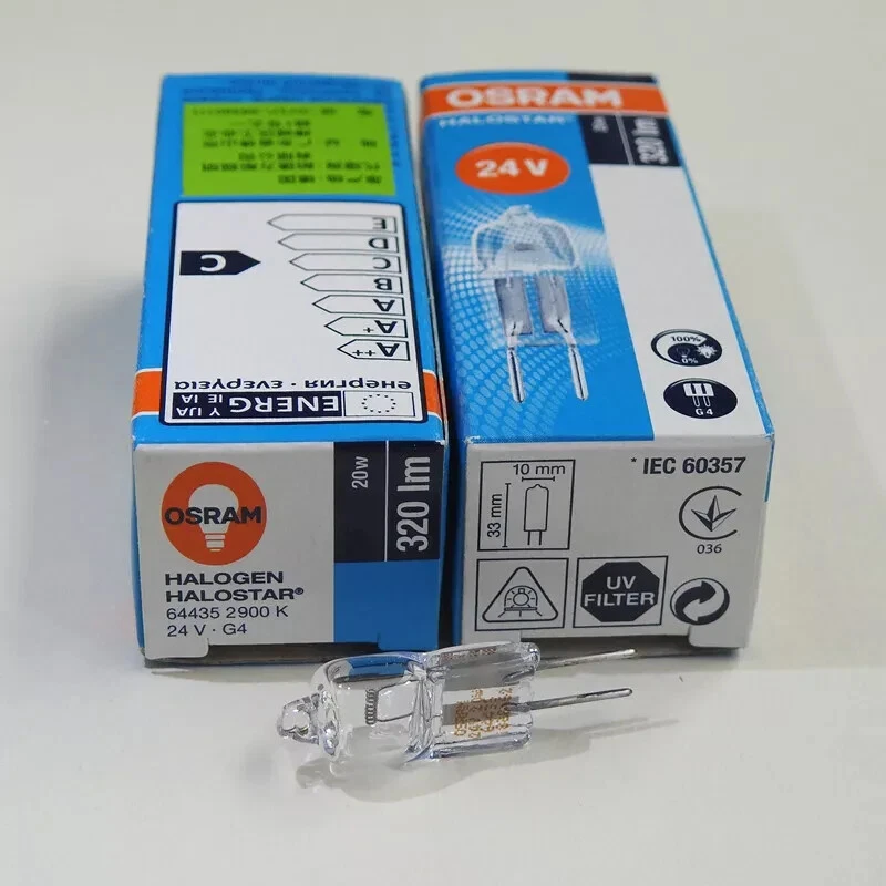 OSRAM 64435 64435U 24V20W G4 bulb lamp 2900K light bulb - Image 2 of 4