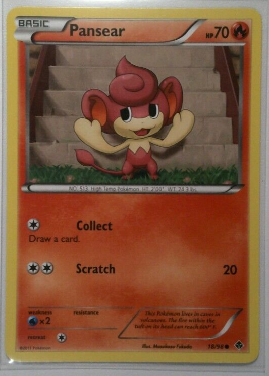 pansear pokemon card Pokemon TCG - s3 - 013/100 (C)