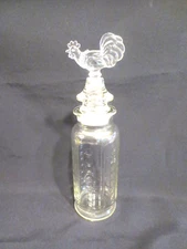 PADEN CITY ROOSTER COCKTAIL SHAKER UNKOWN CUTTING